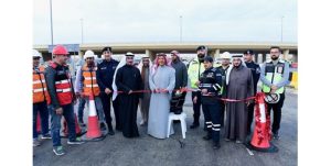 افتتاح مشروع توسعة مخرج «جنوب عبدالله المبارك» لتعزيز انسيابية الحركة المرورية