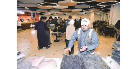 «نماء»: توزيع الكسوة على 400 عامل بجامعة الكويت