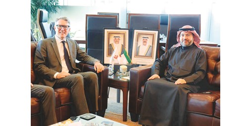 حمود المبارك بحث التعاون مع السويد في قطاع الطيران المدني