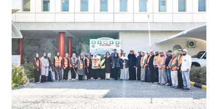 «الهلال الأحمر» تنفذ إخلاءً وهمياً لتعزيز الجاهزية