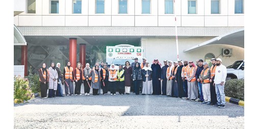 «الهلال الأحمر» تنفذ إخلاءً وهمياً لتعزيز الجاهزية