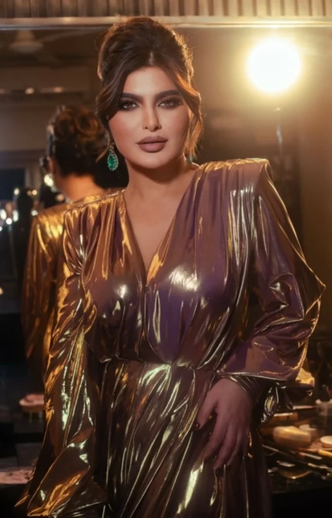 الممثلة البحرينية أميرة محمد تخطف الأنظار بإطلالة «روز غولد ميتاليك» – أخبار السعودية