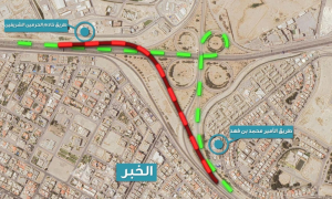 صيانة جسور طريق الأمير محمد بن فهد بالظهران ضمن رؤية 2030