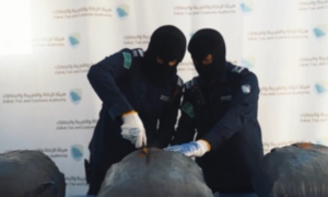 إحباط تهريب 269 ألف حبة كبتاجون بمنفذ الحديثة السعودي
