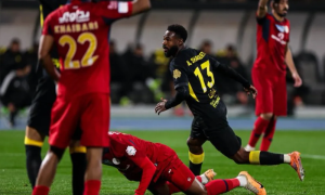 مهند الشنقيطي رجل مباراة الاتحاد وضمك في دوري روشن السعودي