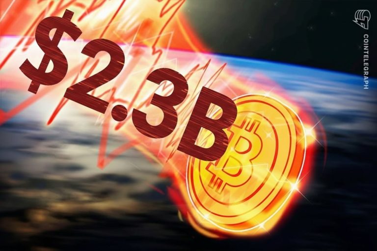 سجلت Bitcoin خسارة بقيمة 2.3 مليار دولار في حدث الاستسلام التاريخي