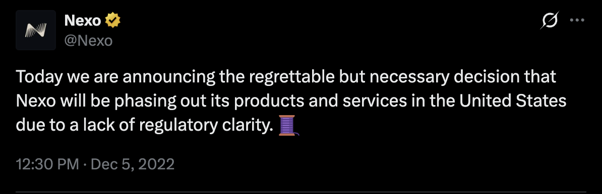 هيئة الأوراق المالية والبورصة، الولايات المتحدة، نيكسو