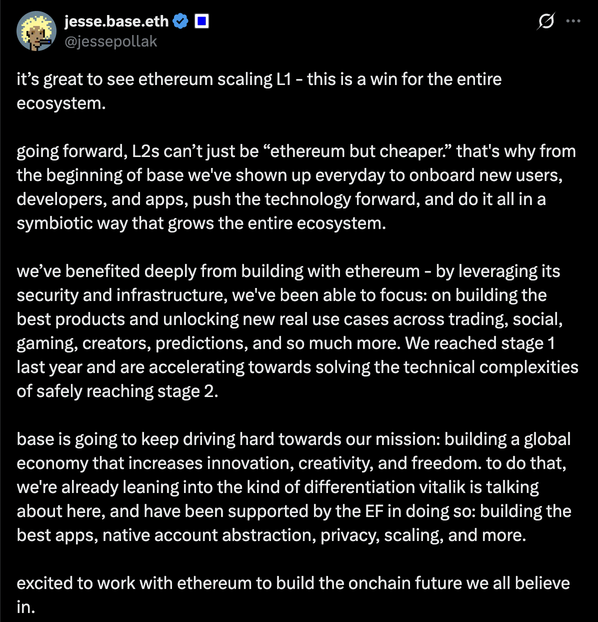 Coinbase، قاعدة، طبقة 2