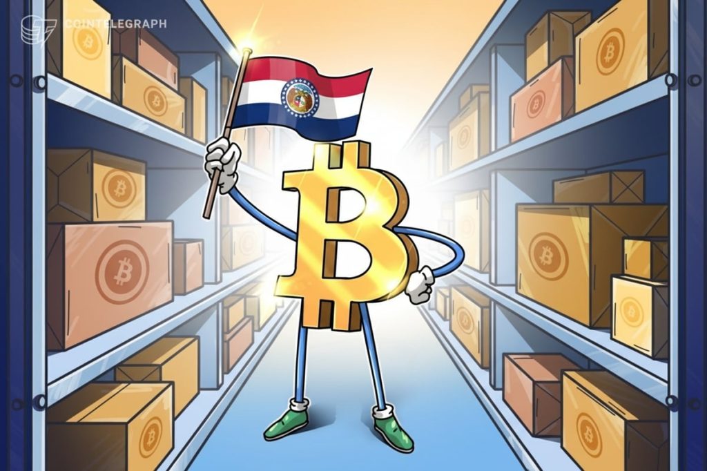 المشرعون في ولاية ميسوري يقدمون مشروع قانون احتياطي بيتكوين