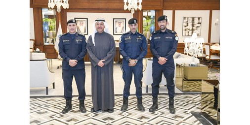 محافظ الفروانية استقبل مدير أمن المحافظة وعدداً من القيادات الأمنية