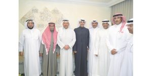 الدغر استقبل المهنئين بشهر رمضان