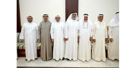 ديوان الفضالة استقبل المهنئين بالشهر الفضيل