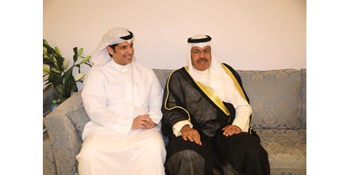 عائلة أبا الغنايم استقبلت المهنئين بالشهر الفضيل