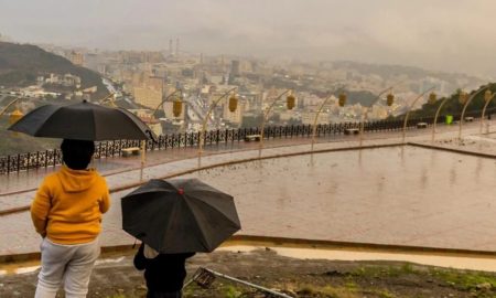 الأرصاد: أمطار رعدية ورياح نشطة على 5 مناطق سعودية