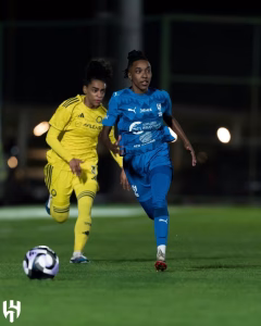 سيدات النصر تكتسح الهلال برباعية وتحقق الدوري الممتاز