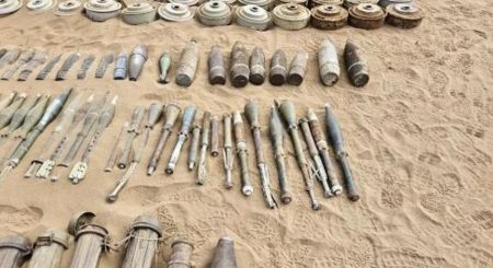«مسام» ينزع 1.737 لغمًا من الأراضي اليمنية خلال أسبوع