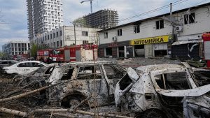 فيديو. أوكرانيا: ضربات روسية تستهدف حي بوديلسكي في كييف