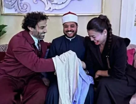 بعد صورتهما أمام المأذون.. ما حقيقة زواج أحمد فهمي وأسماء جلال؟ – أخبار السعودية