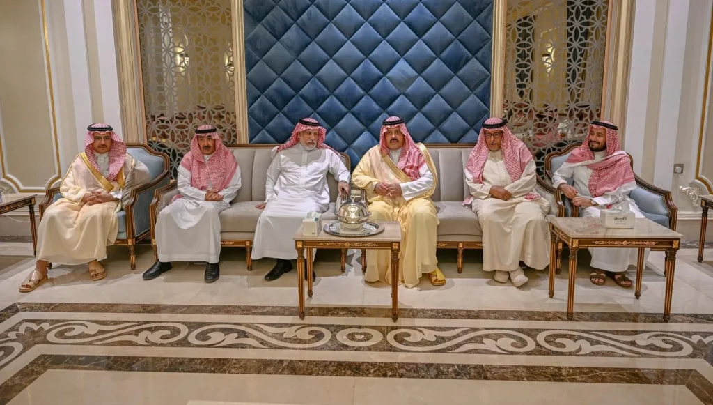 أمير حائل ونائبه يقدّمان واجب العزاء لأسرة الرخيص – أخبار السعودية