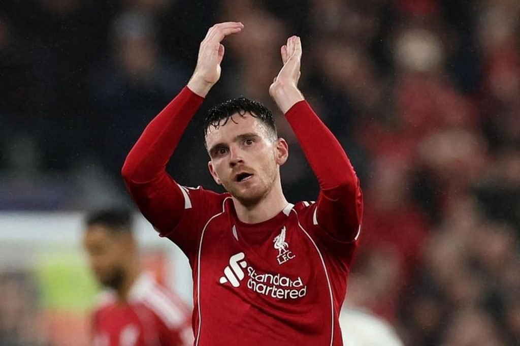 آندي روبرتسون يغادر ليفربول نهاية الموسم