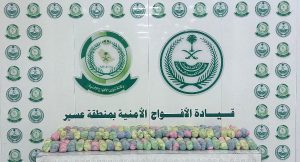 دوريات الأفواج الأمنية بمنطقة عسير تُحبط تهريب 44 كيلو جرامًا من نبات القات المخدر