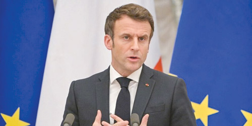 ماكرون يطلق مبادرة لدعم حرية الملاحة في مضيق هرمز