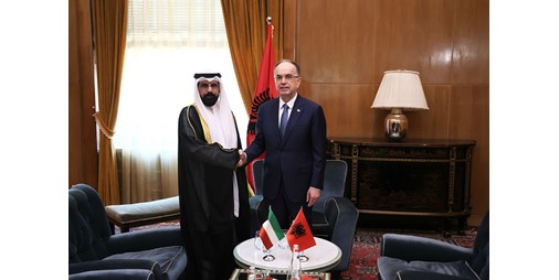 سفيرنا في تيرانا يقدم أوراق اعتماده سفيراً فوق العادة لرئيس ألبانيا