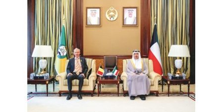رئيس الحرس الوطني بحث مع سفير بلجيكا موضوعات مشتركة