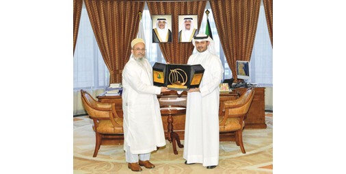 محافظ مبارك الكبير استقبل ممثلي جالية البهرة
