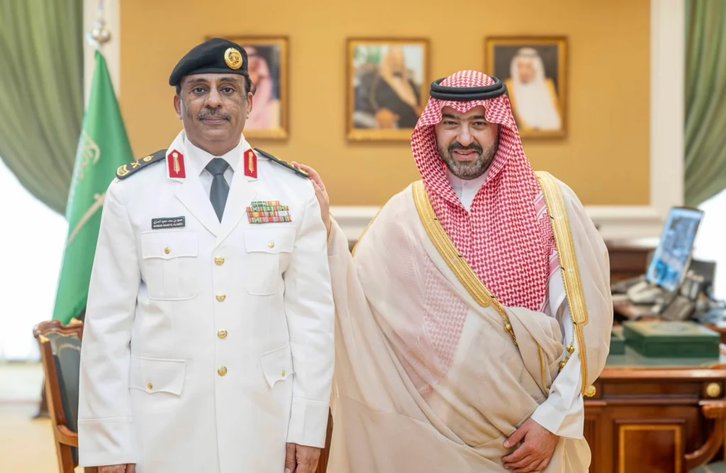 نائب أمير تبوك يستقبل قيادات حرس الحدود ويهنئ اللواء العنزي بترقيته – أخبار السعودية