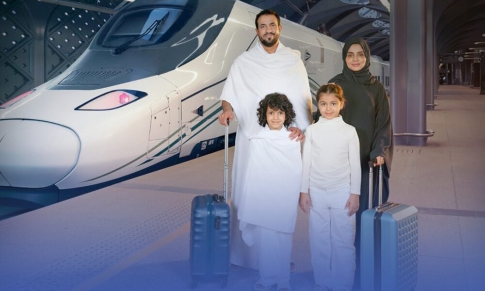 قطار الحرمين السريع ينقل 800 ألف راكب بموسم الحج 1447