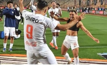 الزمالك بطلا للدوري المصري بعد الفوز على سيراميكا بهدف نظيف في جولة الختام