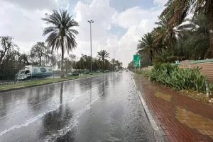 الأرصاد: أمطار متوسطة ورياح نشطة على جازان