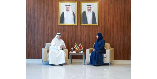 البصيري يبحث مع وزيرة التربية القطرية عدداً من الموضوعات ذات الاهتمام المشترك