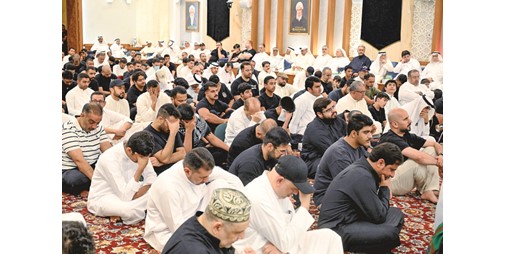 خطباء الحسينيات: ضرورة التمسك بالقيم الأخلاقية والإنسانية وترسيخ مبادئ الحق والعدل