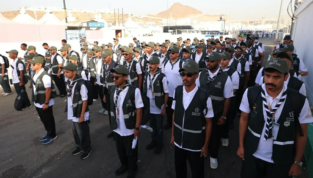 801 كشاف من وزارة الرياضة يختتمون المرحلة الأولى من خدمة الحجاج – أخبار السعودية