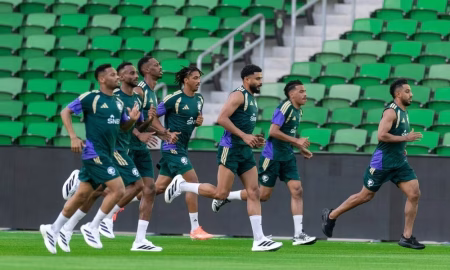 استئناف تدريبات المنتخب السعودي تحضيراً لكأس العالم 2026