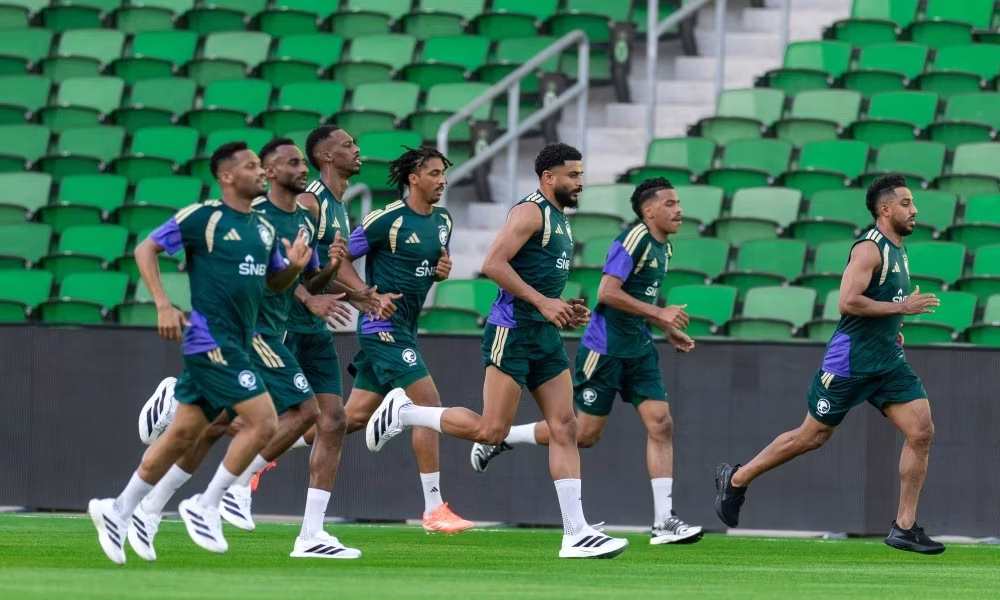 استئناف تدريبات المنتخب السعودي تحضيراً لكأس العالم 2026
