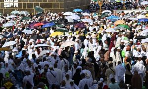 67 مليون رسالة نصية توعوية للحجاج لتسهيل أداء المناسك