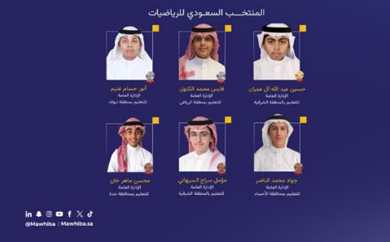 6 جوائز في أولمبياد البلقان.. المنتخب السعودي للرياضيات يحقق إنجازًا جديدًا