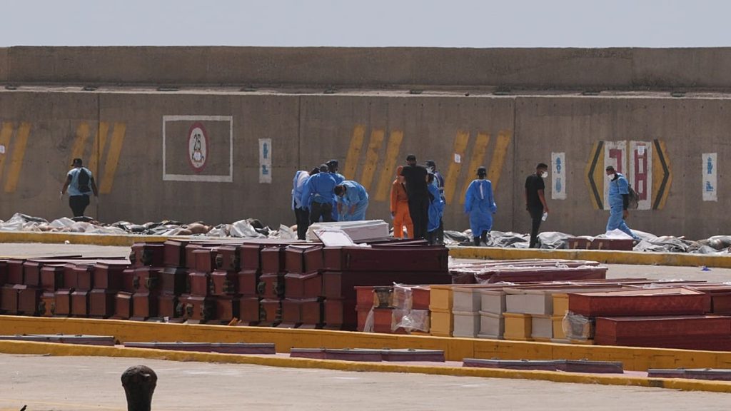 فيديو. زلزال فنزويلا: تحويل ميناء لا غوايرا إلى مشرحة مؤقتة