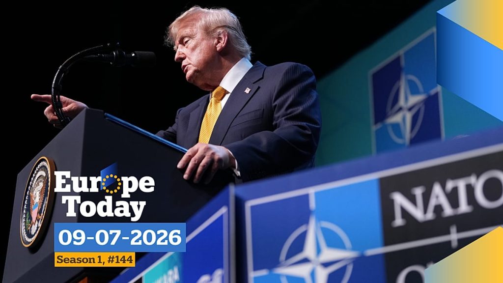 أوروبا اليوم: ترامب يهيمن على قمة الناتو بضربات جديدة على إيران
