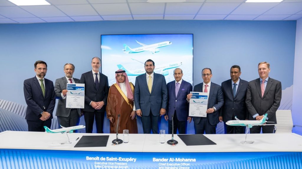 طيران ناس يؤكد شراء 25 طائرة جديدة من إيرباص تشمل 20 طائرة A321neo و5 طائرات A330neo عريضة البدن