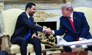 تطور العلاقات العراقية الأمريكية بلقاء الزيدي وترمب