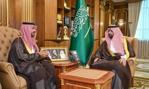 أمير جازان يستقبل مدير التعليم لتطوير تعليم جازان