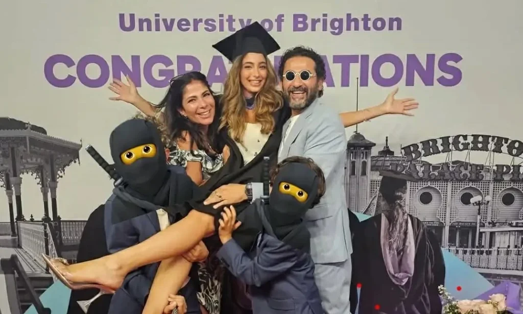 ابنة أحمد حلمي ومنى زكي تحقق إنجازاً أكاديمياً ووالداها يحتفلان – أخبار السعودية