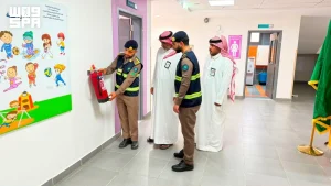 جولات الدفاع المدني بالمنشآت التعليمية لضمان سلامة الطلاب