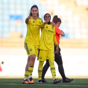 النصر يحقق لقب بطولة غرب آسيا للسيدات برباعية