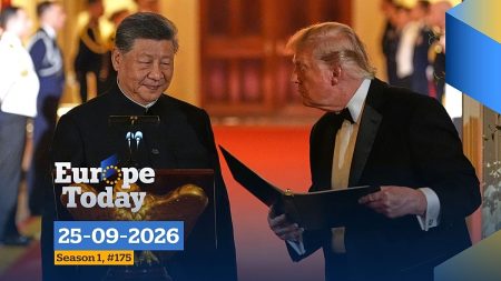 مباشر – أوروبا اليوم: مأدبة عشاء رسمية لترامب مع شي جينبينغ وزيارة البابا ليون الأولى لفرنسا