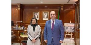 وزيرة «الشؤون» بحثت مع سفير أوكرانيا تعزيز التعاون وتبادل الخبرات